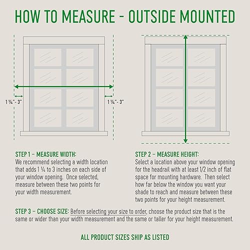 Miniatura 6 de CALYX INTERIORS Persiana enrollable opaca con cenefa, aislante térmico, inalámbrica, 24 pulgadas de ancho x 60 pulgadas de alto, color blanco simple