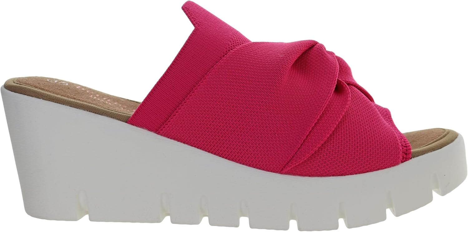 Bernie Mev Women's Venti Twist Wedge Heel Sandal