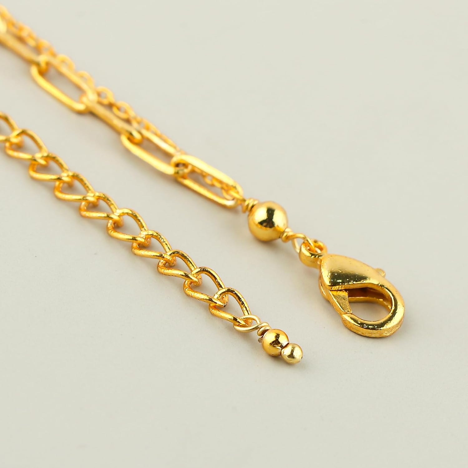 2-Layer Gemstone Beads Choker Necklace, 14k Gold Plated Dainty Stackable Choker Necklaces for Women Trendy Layering, For Women Gifts - Image 4