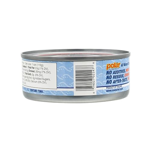 Miniatura 4 de MW Polar Atún, Albacora blanca sólida natural en agua, lata de 5 onzas (paquete de 12)
