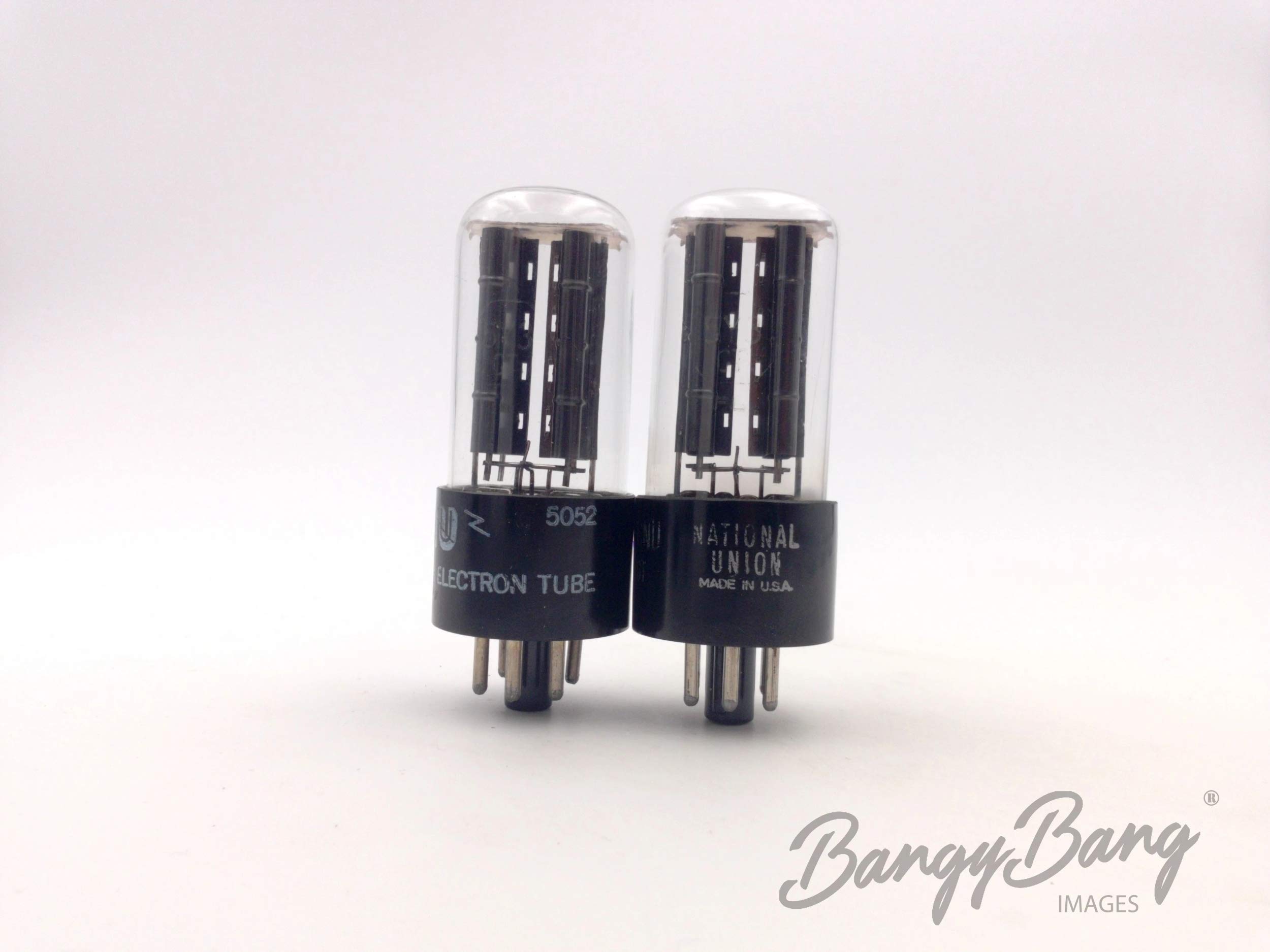 Matched Pair National Union 5Y3 Rectifier Amp. Tube- BangyBang Tubes