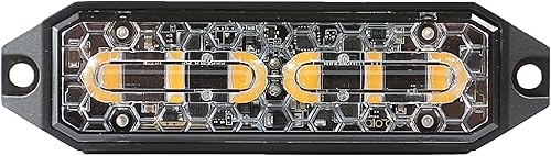 Miniatura 3 de UT02 - Cabezal de luz estroboscópico de emergencia para montaje en superficie delgada SAE Clase 1 para ambulancia de coche de policía y grúa,