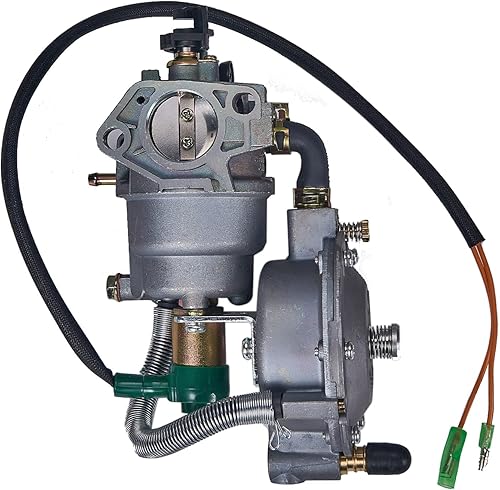 Miniatura 3 de Mikatesi Kit de carburador de conversión GX390 188F de combustible dual LPG CNG para Honda GX390 188F 45KW-55KW generador de gasolina con junta de
