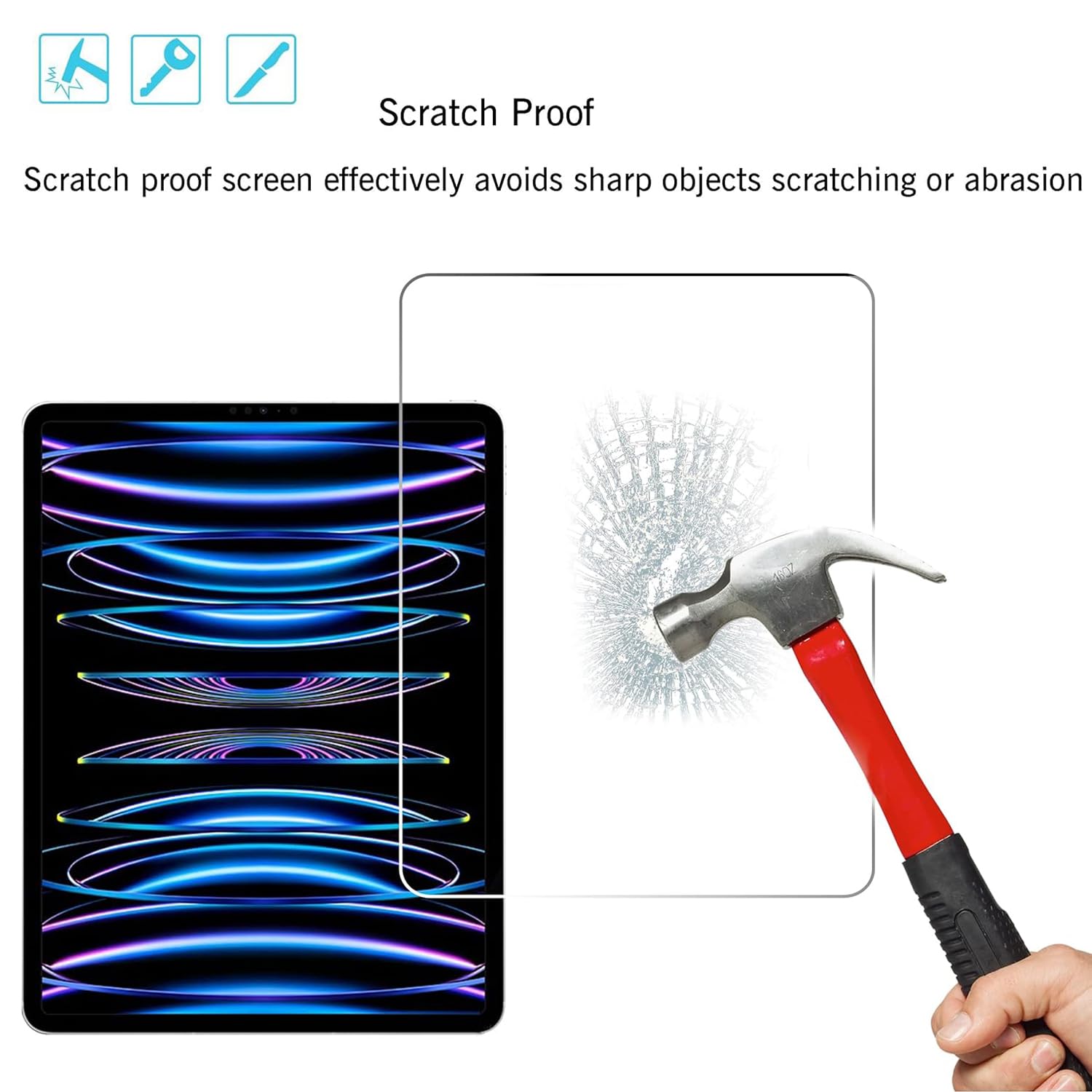 Ailun Screen Protector + Camera Lens Protector for iPad Pro 11 inch — Amazon image 6