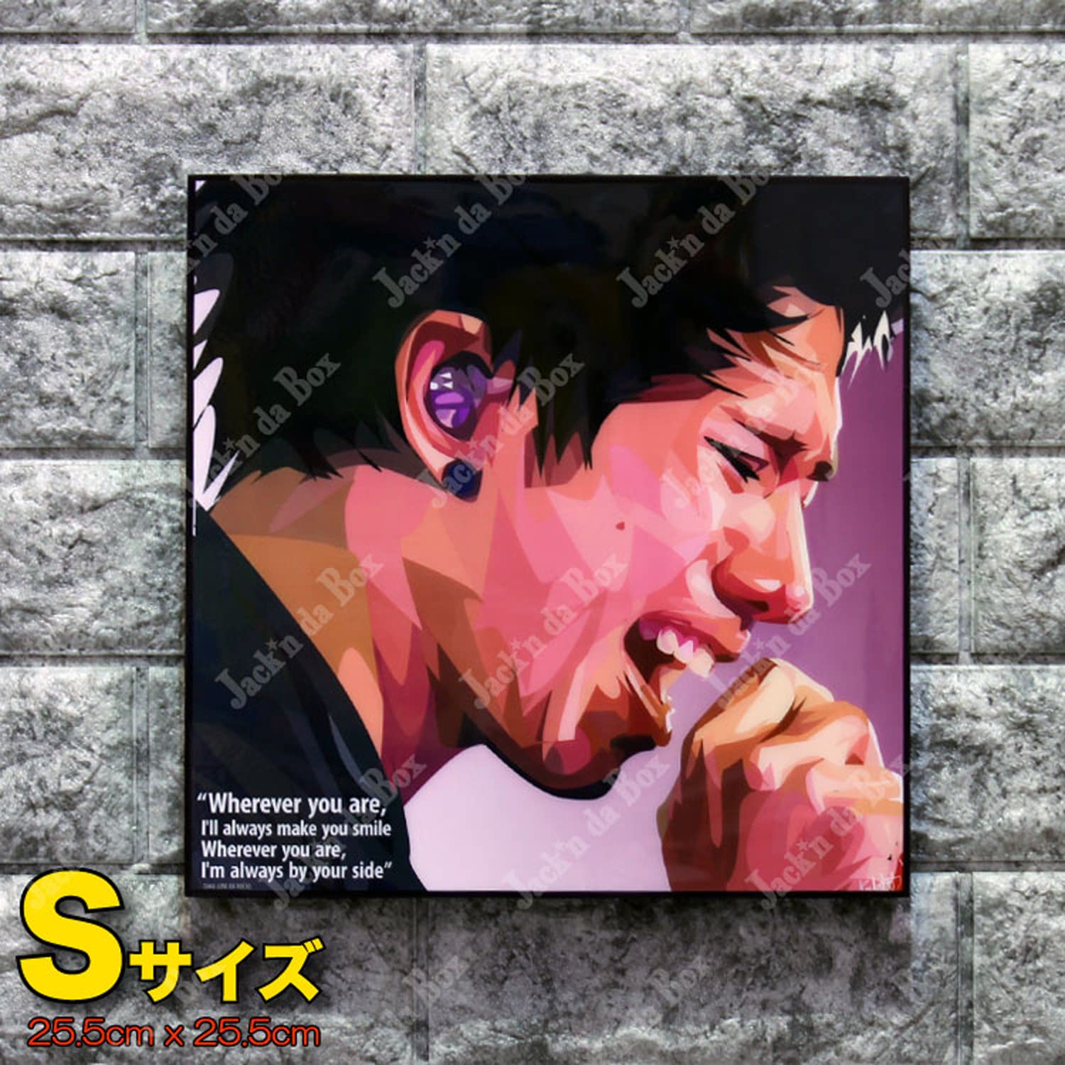 Amazon.co.jp: キータタット アートパネル ポップアート ONE OK