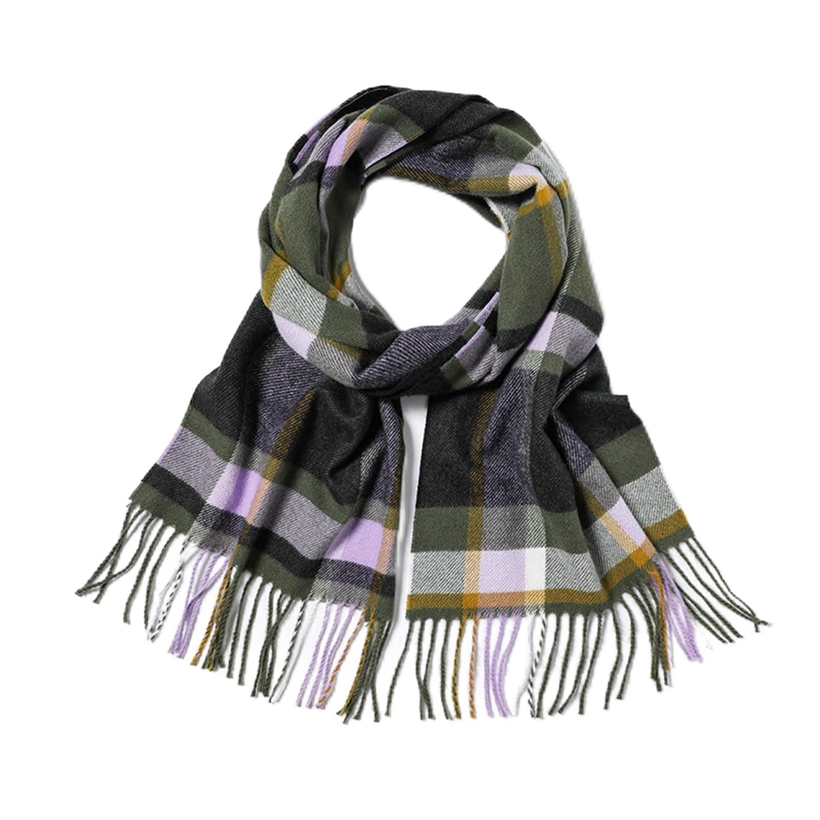 WAOCEOSoft Scarf Academy Style Scarf, High-end Versatile Scarf, Student Couple Shawl, Sweet And Cute Scarf, Lazy And Soft Sticky Scarf Fashion Scarves