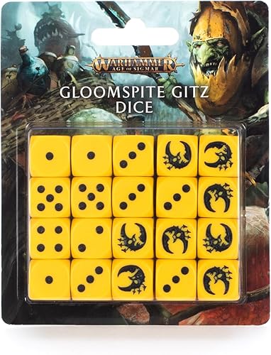Warhammer - Edad de Sigmar - Dados GLOOMSPITE GITZ