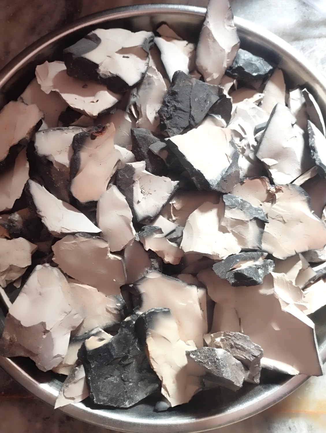 Ayurvedic Calcium Nakumatt Roasted Edible Indian Clay Smoky Crunchy Bhuni/Senki Mitti Fuller's Earth Bhutdo Khadi Bhutado Butter Grey Soil 250G-picture-13