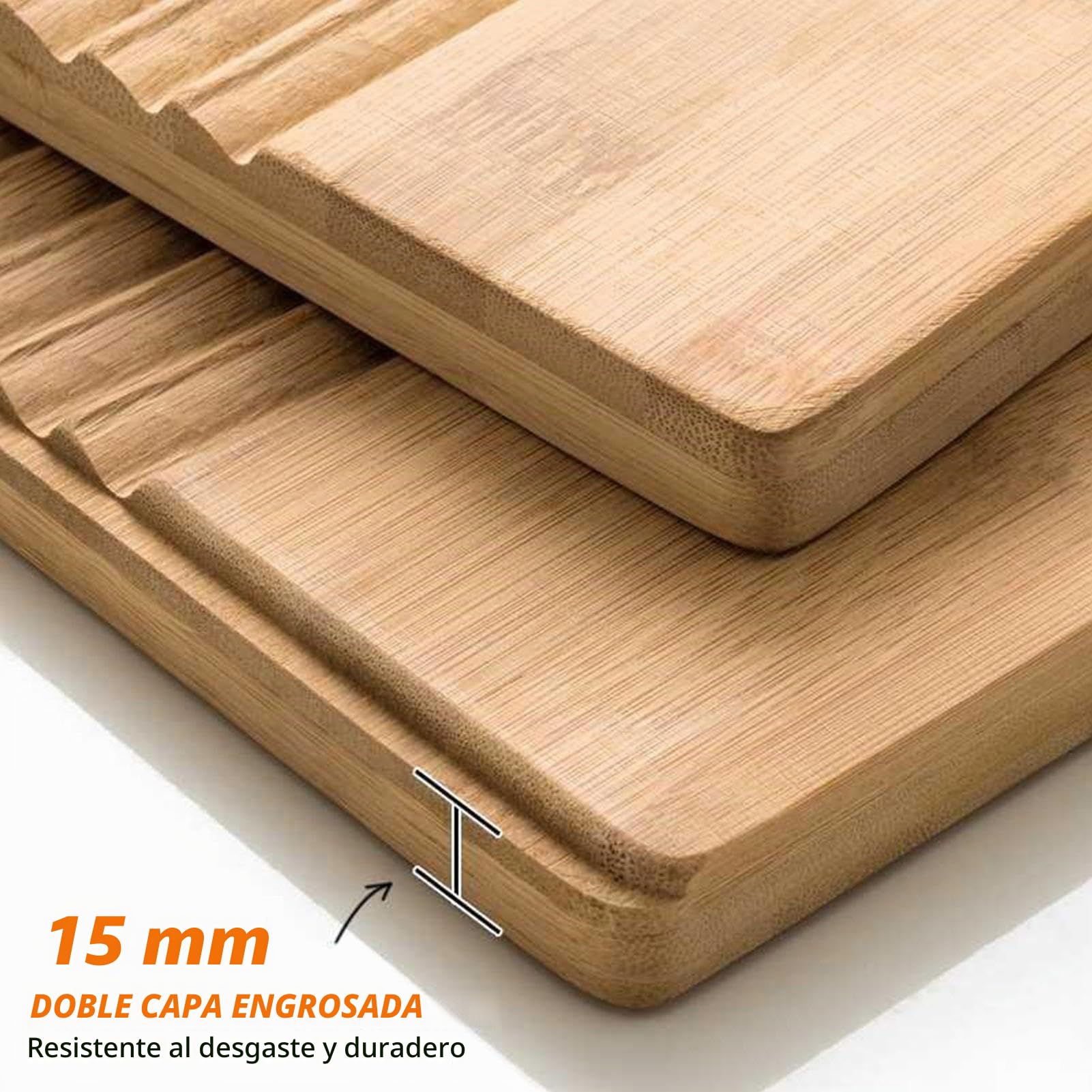 40x15x1,5 cm Tabla de Lavado a Mano Madera Tabla de Lavar de Madera de bambú Tablas de lavandería para Manchas de Lavado Duradera tablaes de fregado de Ropa para Lavar a Mano