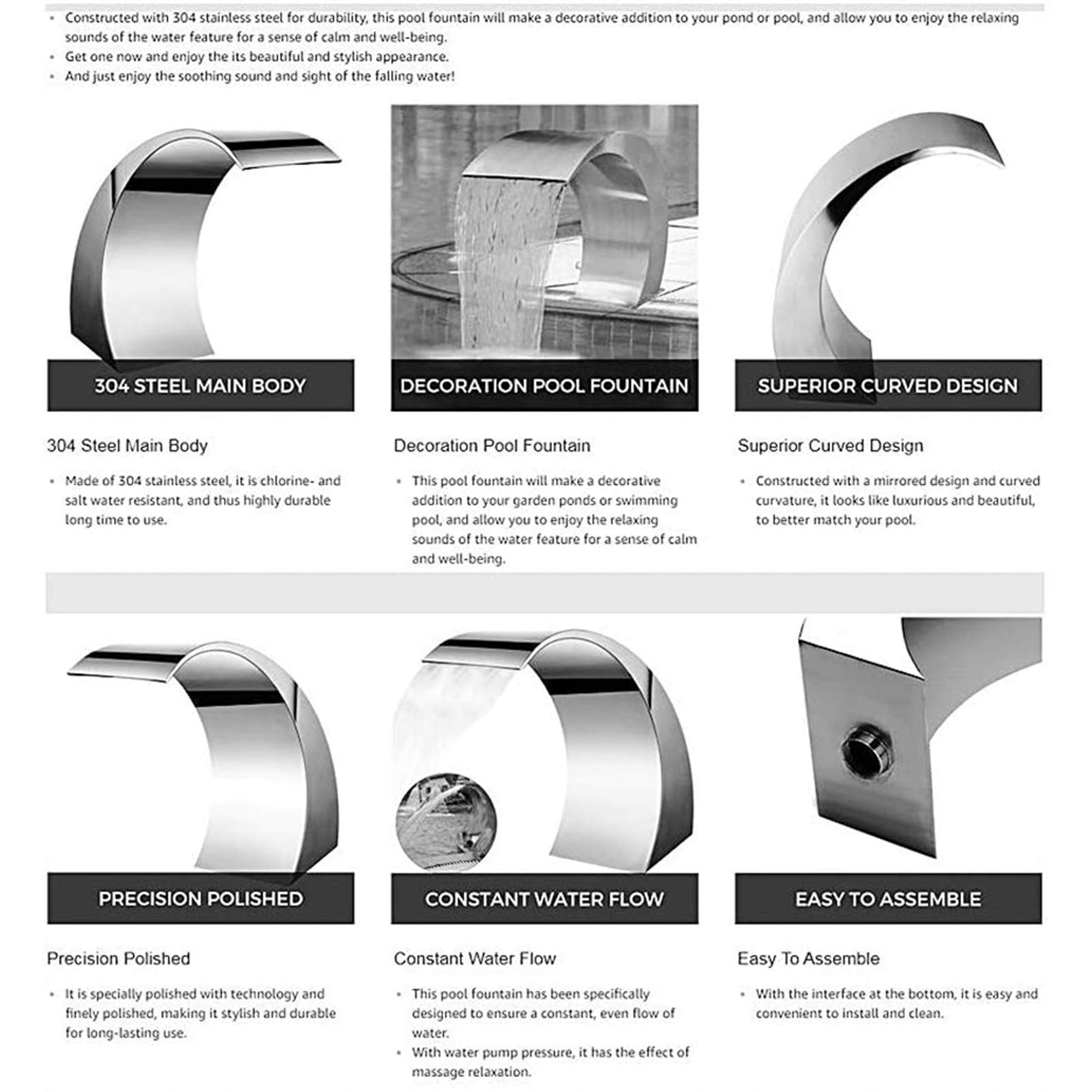 Fontana Solare Galleggiante Per Giardino - 1.5W, 6 Ugelli, Per Laghetti E Bagni Uccelli - Foto 4