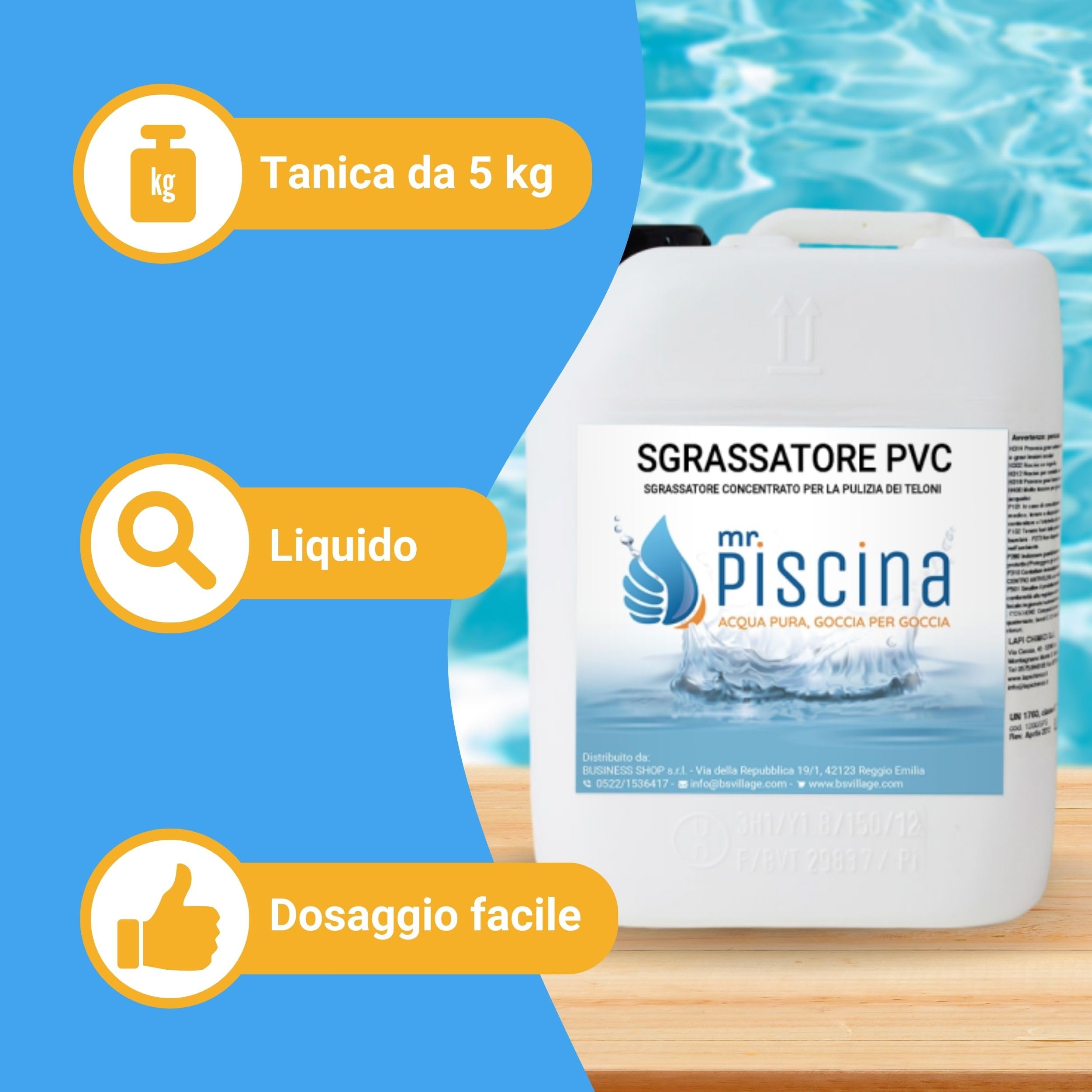 SGRASSATORE PVC concentrato per pulizia teloni (5)