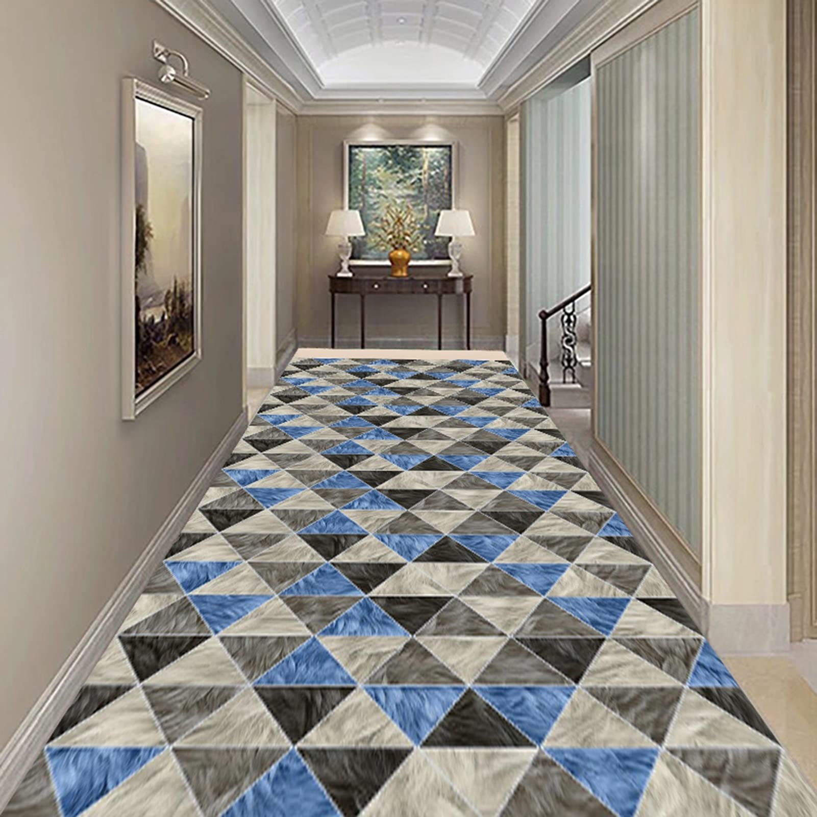 Tapis lavable antidérapant SYTH fini les glissades dans le couloir