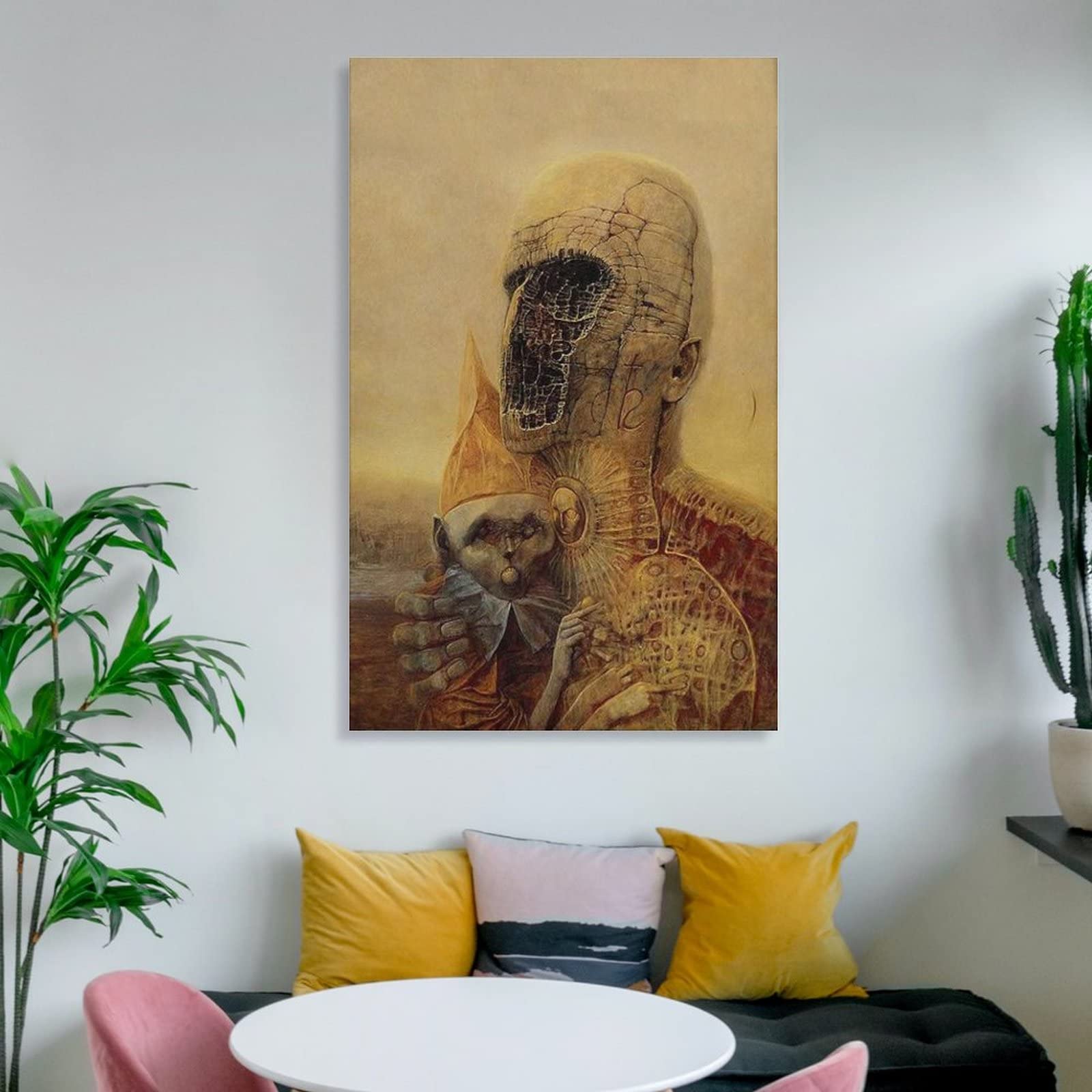 Amazon.co.jp: ダークアートベクシンスキーゴーストアートZdzisław