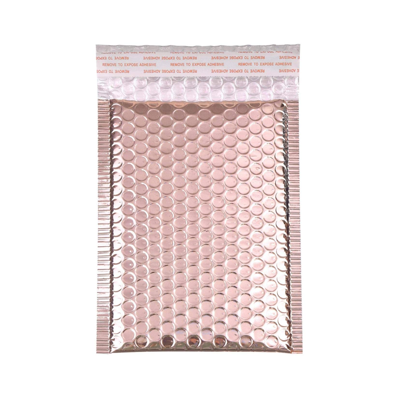 Lot De 50 Enveloppes Rembourrées à Bulles Auto-adhésives - Violet, 18x23 Cm - Pour Envois Légers Et Protégés - 9