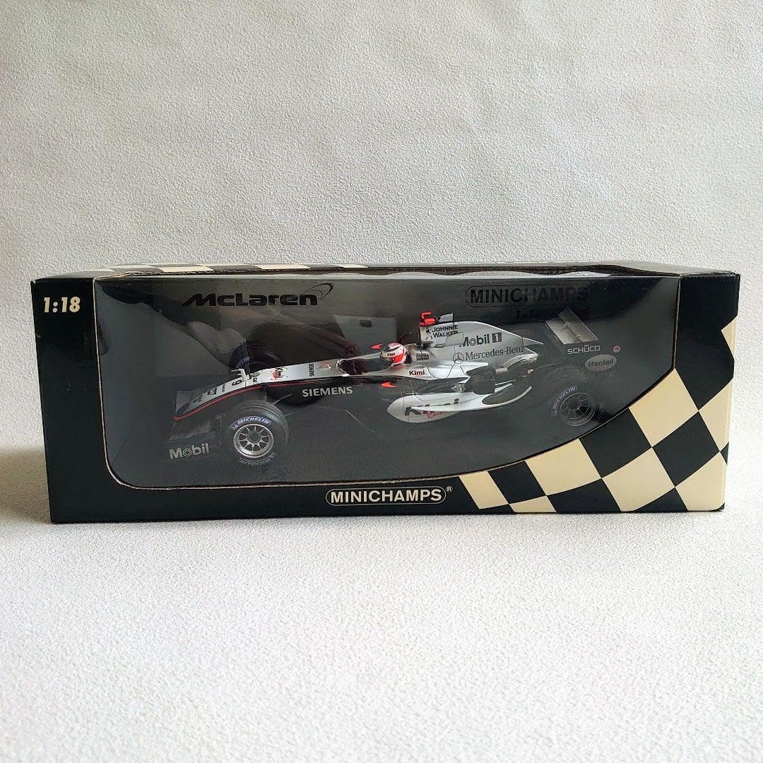 キミ・ライコネン　1/43マクラーレン・メルセデスMP4/20 マクラーレン メルセデス MP4/19 キミ・ライコネン 2004 (ミニカー