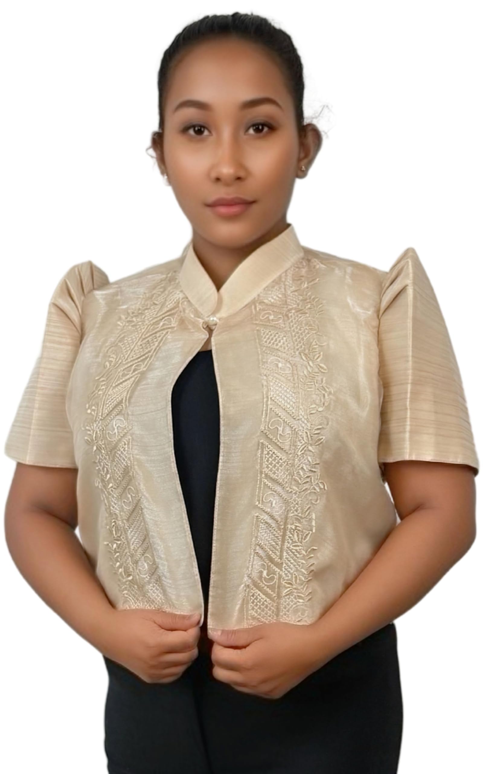 Filipiniana Bolero for Women Elegant Bolero Shrug - Order US Size