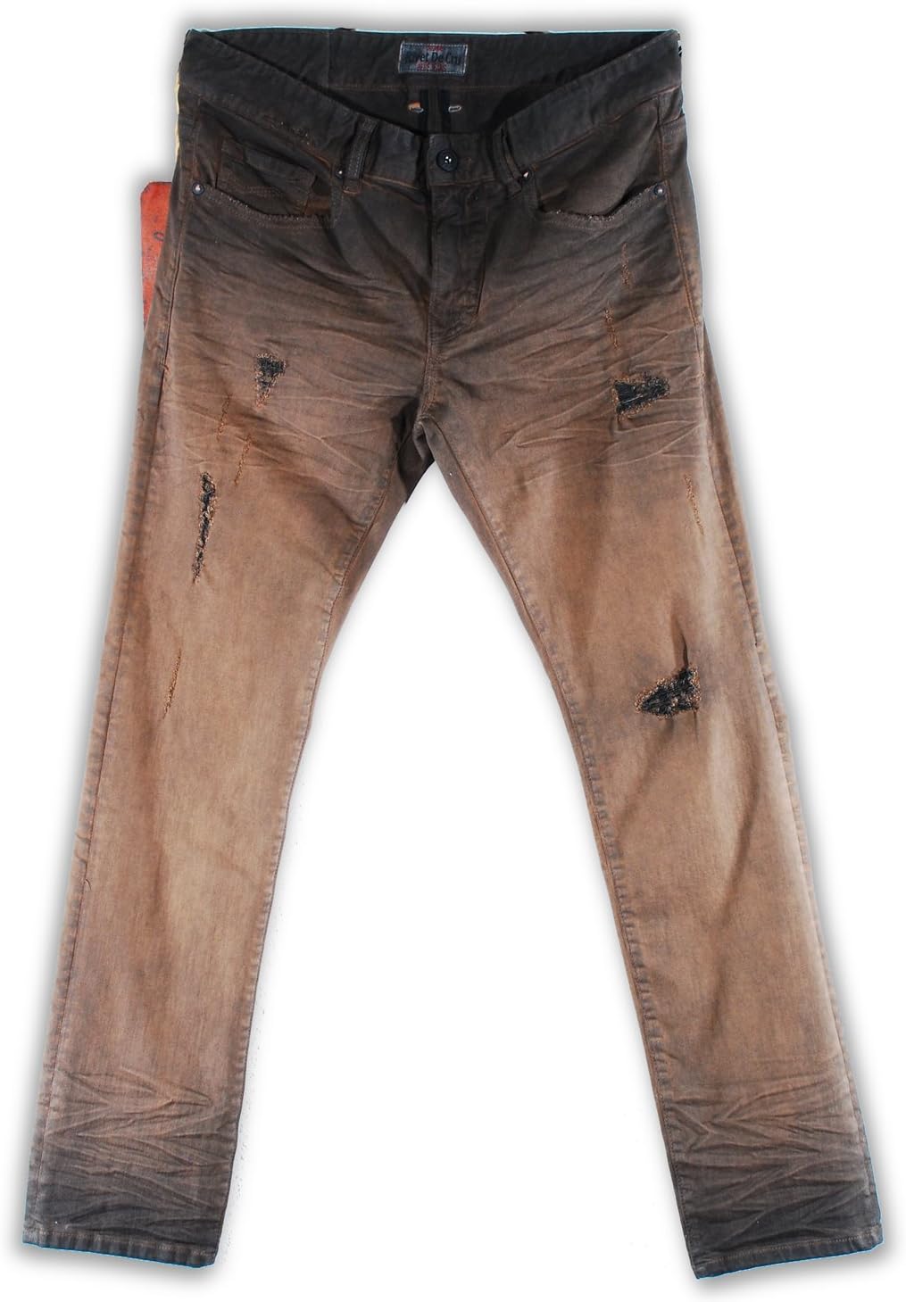 Rivet De Cru Jeans Tobacco Blue Jeans Big and Tall Oversize Plus size (52)