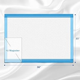 SOFYFINE Premium Chucks Pads Disposable 23x36 (50 Count) , Leakproof Adults Incontinence Bed Pads, Heavy Duty Absorbent Underpads Waterproof, Extra Large Puppy Pee Training Pad