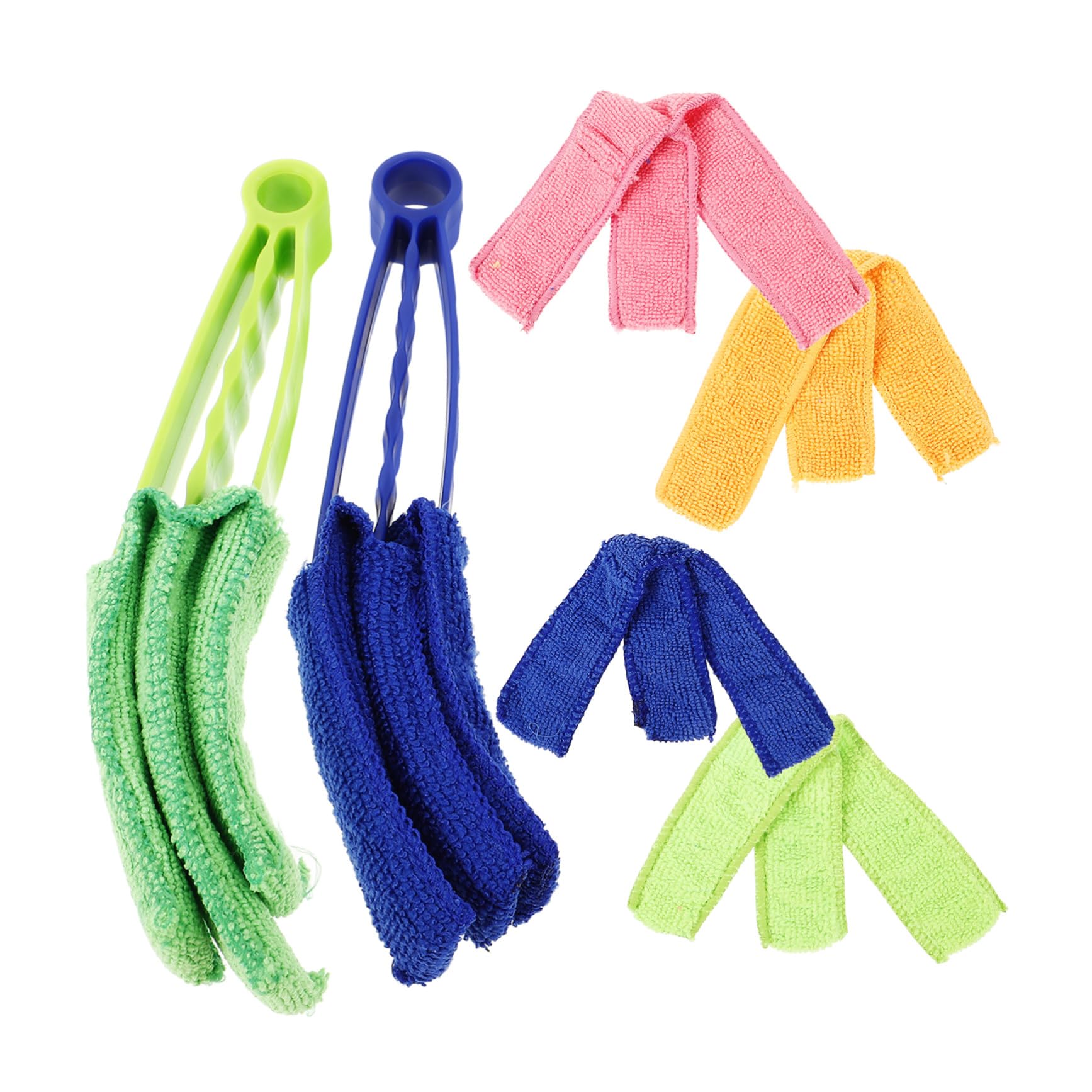 Hohopeti 3 Set Di Spazzole Per La Pulizia Manico Per Spolverare Delicatamente La Casa Prodotto Portatile Per Tende Da Pulitore Per Lavapavimenti Mini Piccola Spazzola Per