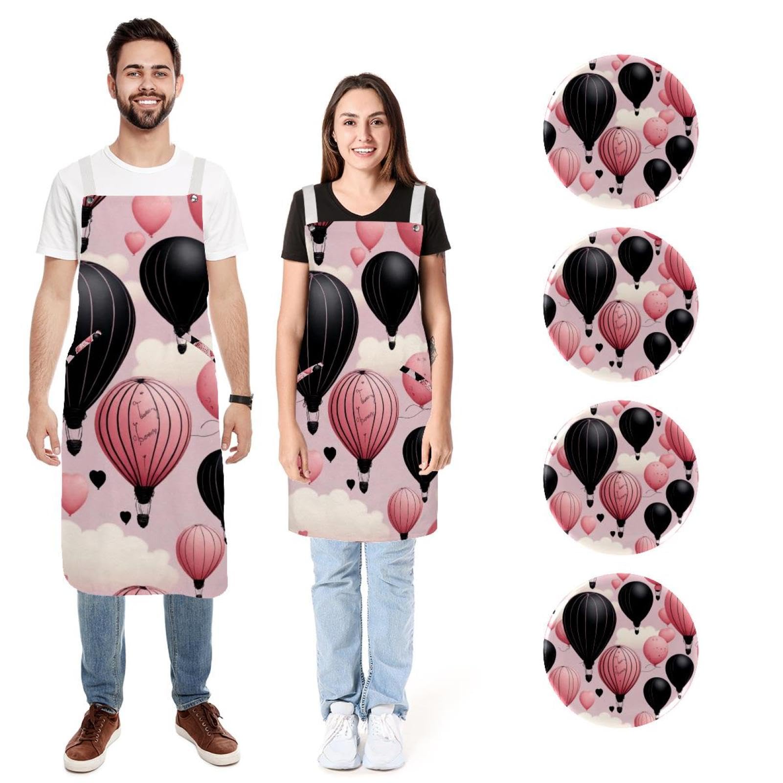 Tablier de cuisine imperméable et réglable pour éviter les taches de cuisson