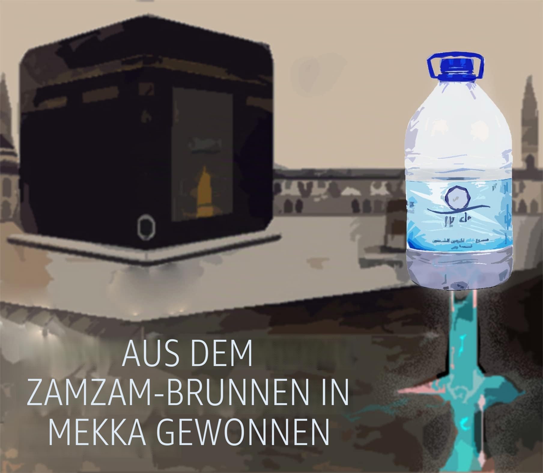 ZAMZAM 100% authentisches Wasser (5L)