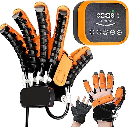 Miniatura 9 de Guantes de robot de rehabilitación de manos, entrenador de rehabilitación de función de dedos y manos, equipo de recuperación de accidentes