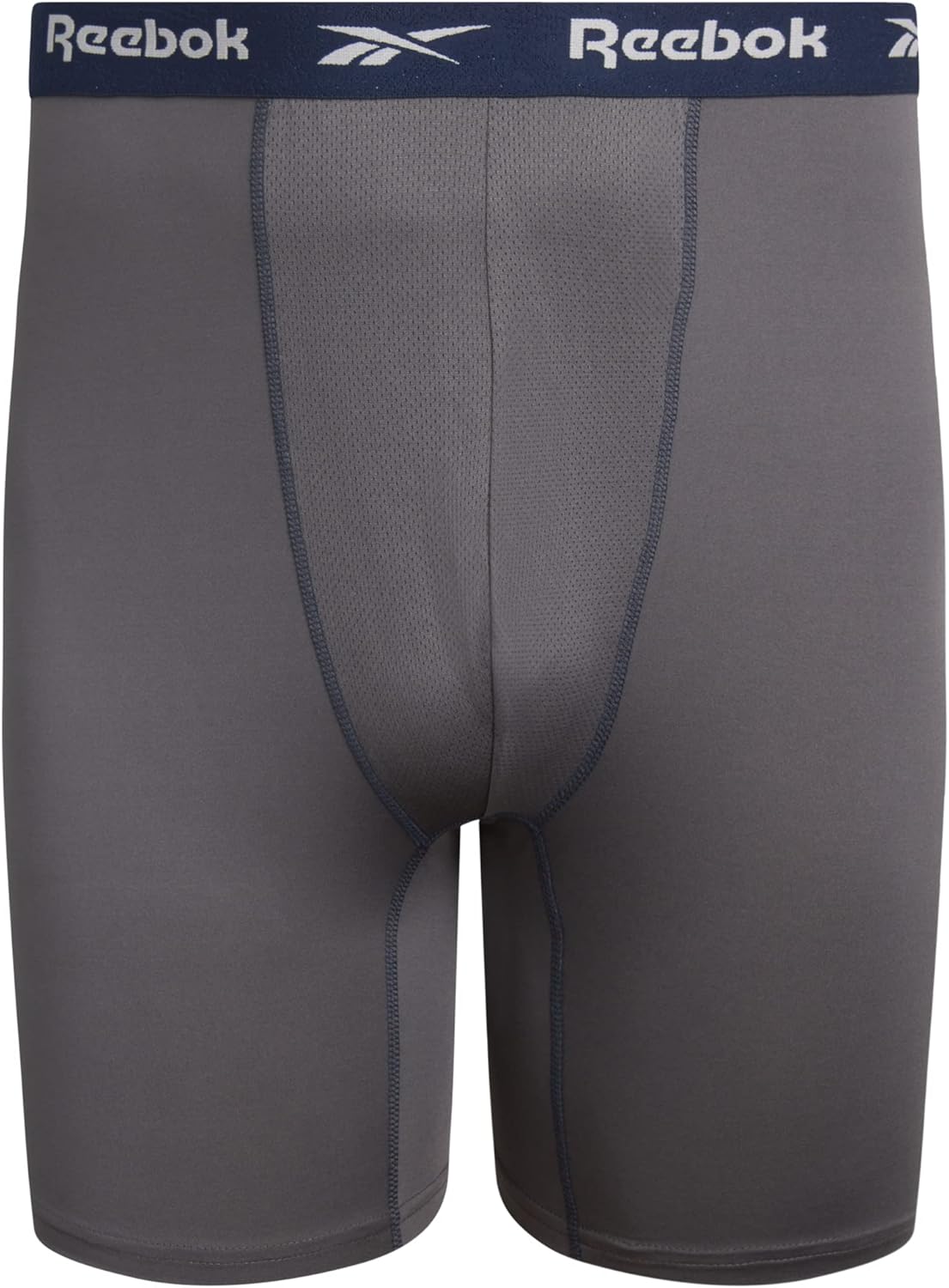 Reebok Mens Boxer Briefs - 6 Pack Big & Tall 7" Inseam Moisture Wicking Performance Mens Underwear Boxers with Contour Pouch - Image 4