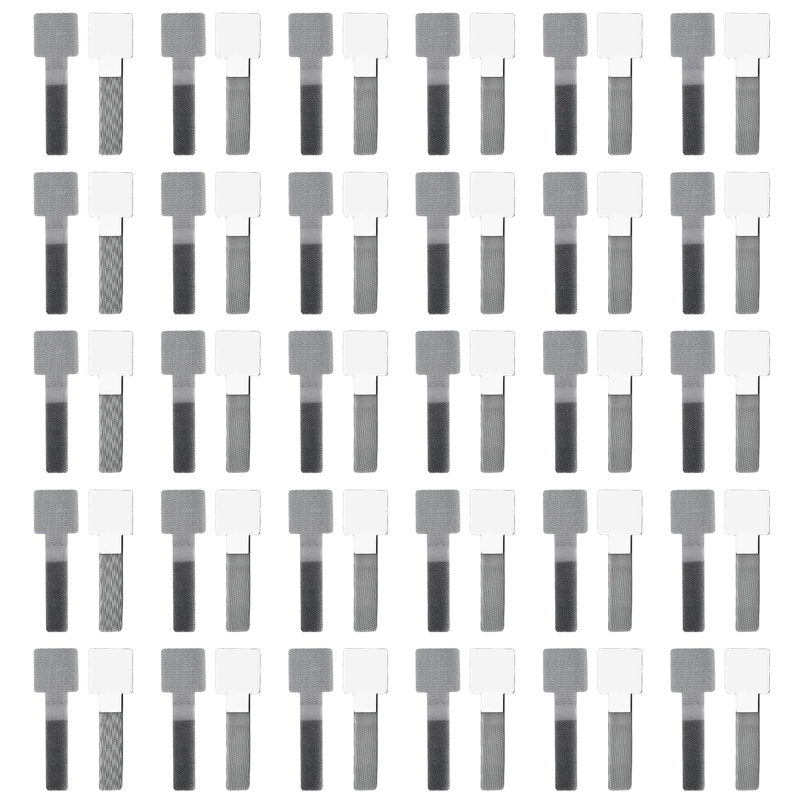 Maxtonser 60pcs Power Cord Storage Cable Manager Adhesive Cord Clips Cable Management Protector for Desktop Managements