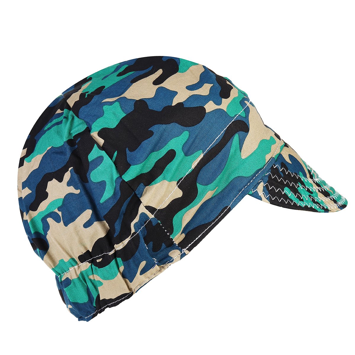 SONSAN Bonnet De Soudage élastique Réglable Pour Soudeurs En Coton Absorbant La Transpiration Motif Camouflage