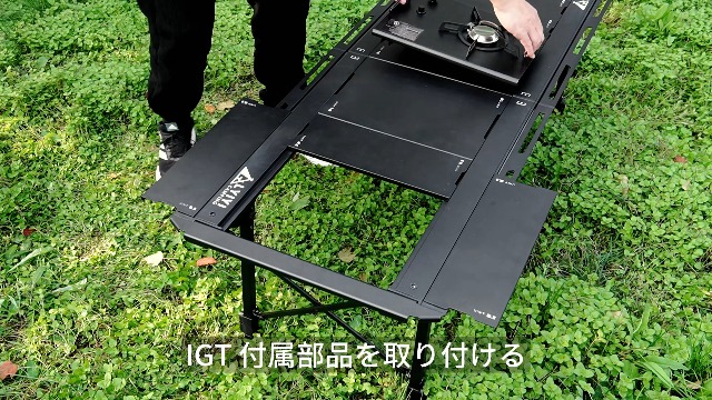 Amazon.co.jp: LYIYI IGTテーブル アウトドア 折りたたみ キャンプ