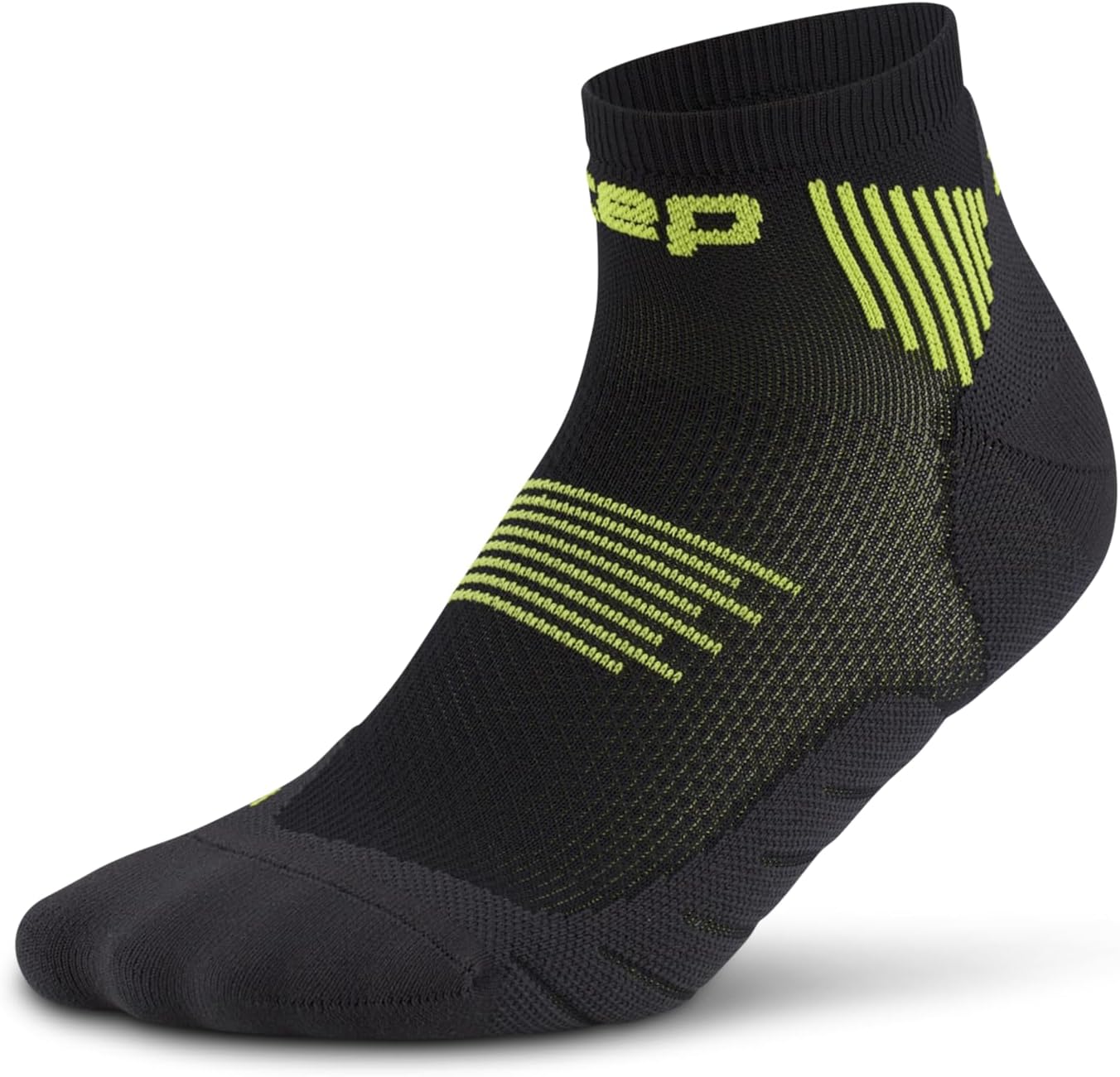 CEP Core Run 5.0 Low Cut Ankle Socks for Men & Women – Shock-Absorbing Cushioning, Arch Compression & Blister-Free Support