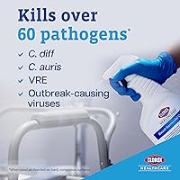 Vista 2 de Clorox Healthcare Bleach - Recambio de limpiador germicida, 128 onzas líquidas (el paquete puede variar)