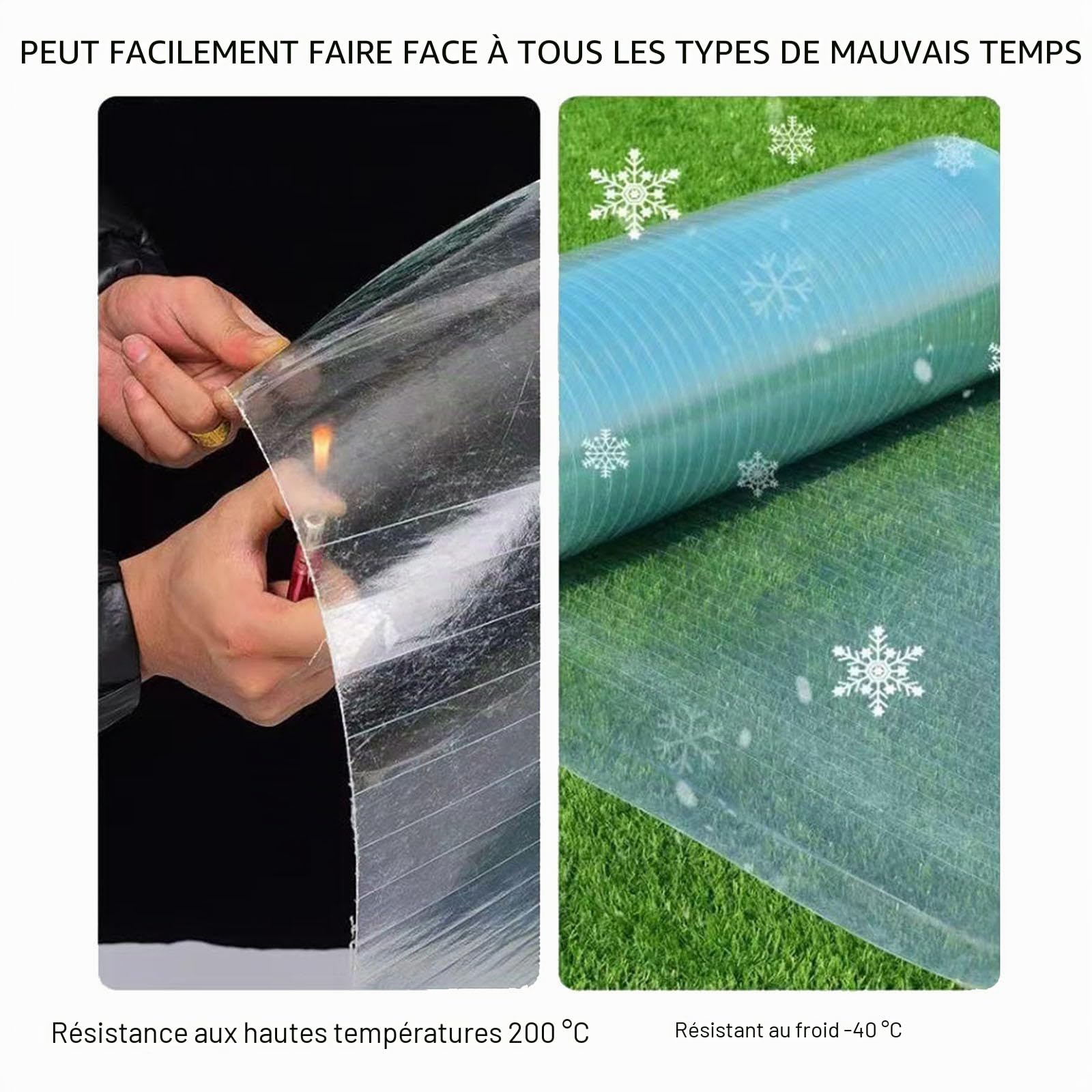 Plaques De Toiture en Polycarbonate,Feuilles De Toiture Transparents pour Serres,Panneaux De Remplacement en Plastique pour Cadres Froids,Feuilles De Fibre De Verre De 0,8mm,W×L-1×4m
