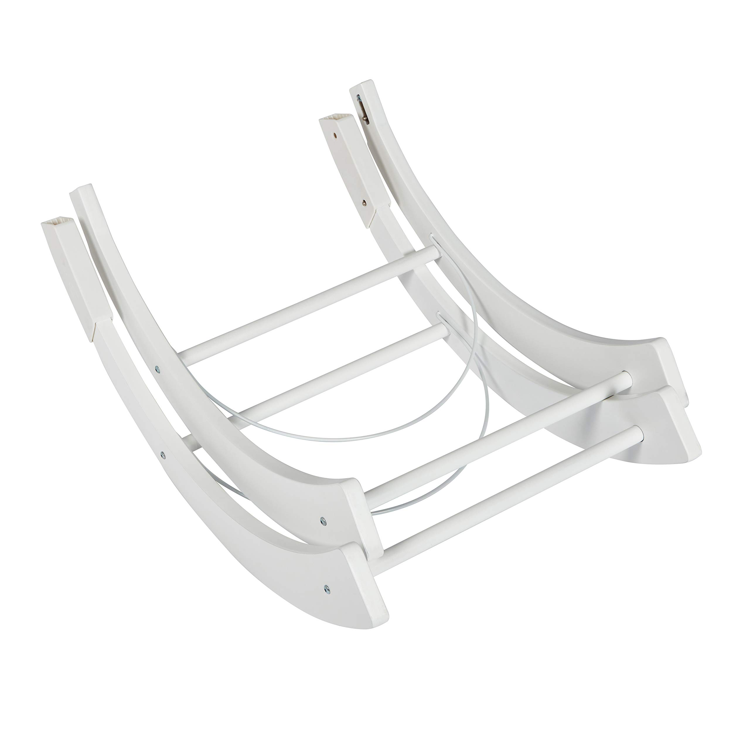 White Shnuggle - Moisés ajustable curvado para bebé