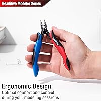 Vista 7 de Beaditive Cortador de precisión para modelo de plástico, cortador de bebedero de plástico, Gunpla, modelo Gundam, construcción de modelos a escala