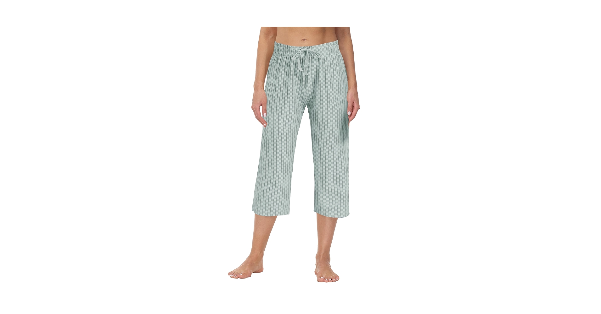 Amazon.com: Cakulo Womens Capri Pants Wide Leg Yoga Capris