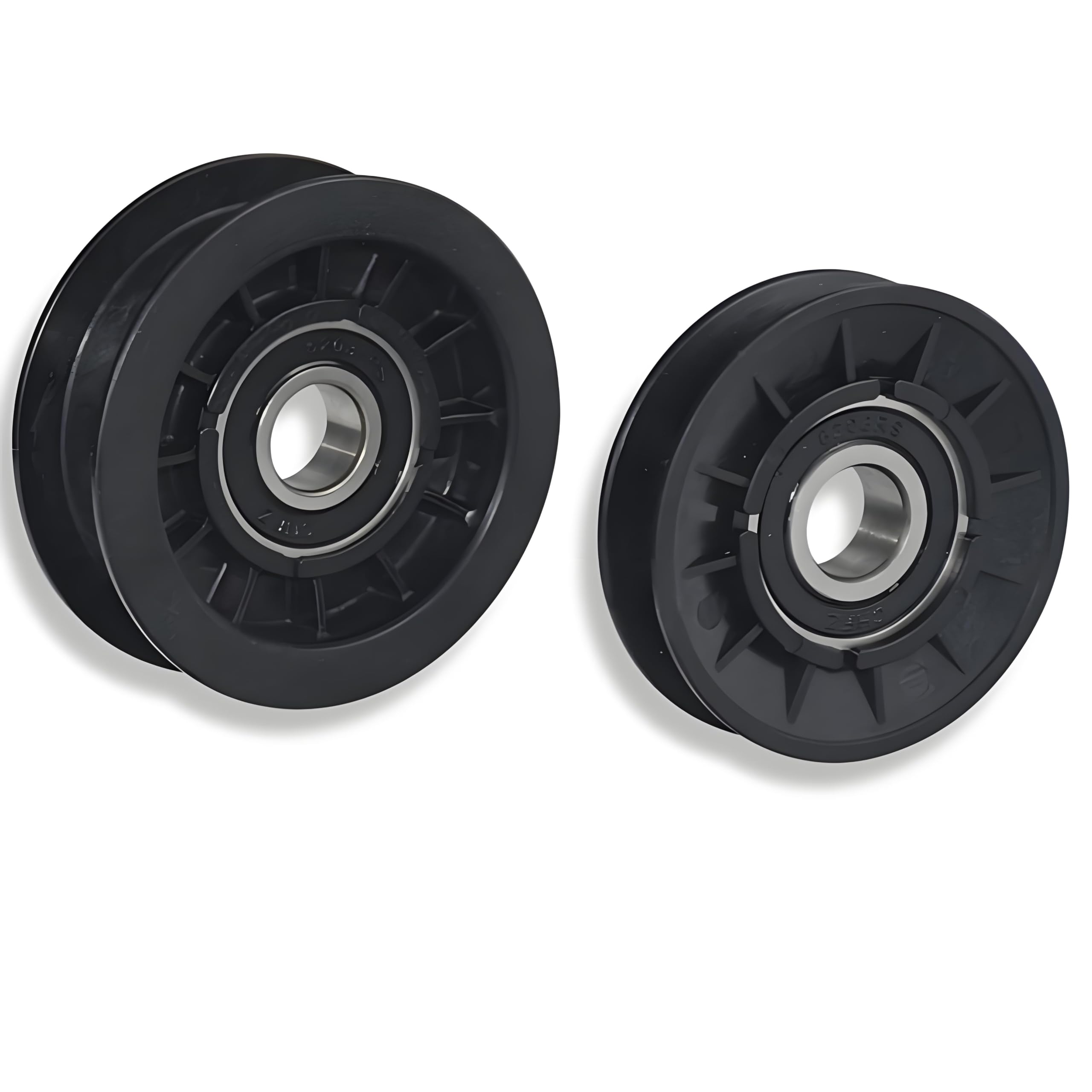 GX20286 GX20287 - Puleggia di ricambio V-Idler e kit puleggia piatta compatibile con John Deere D140 D130 D100 LA175 LA140 LA135 L130 L111 L2048 102 105 155C 102 102 100 5 108. 125 145 7760 S100 S110