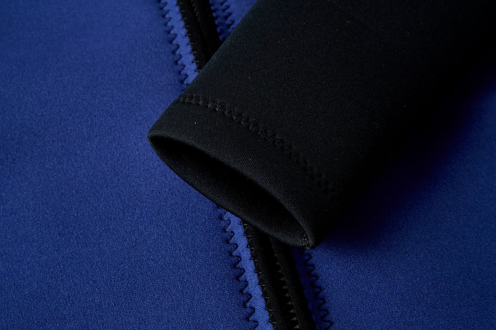 Veste de plongée en néoprène de 2 mm pour homme – Haut de combinaison de plongée avec fermeture éclair sur le devant et manches longues pour la natation, la plongée avec tuba, le surf, le kayak, le