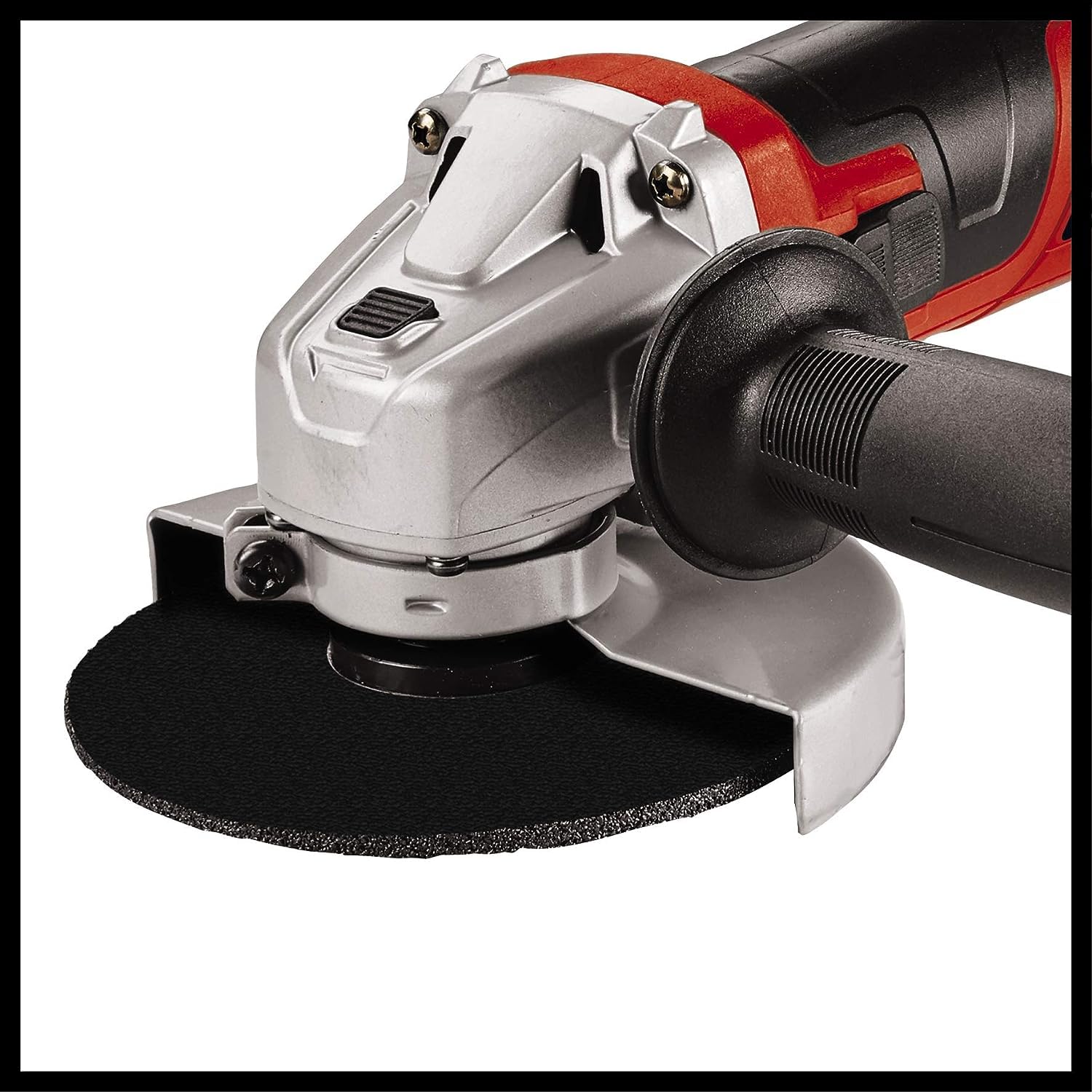 Einhell Amoladora angular TC-AG 125/850 (850 W, protector para discos de corte de 125 mm de diámetro, protección contra arranque involuntario, envío sin disco de corte)
