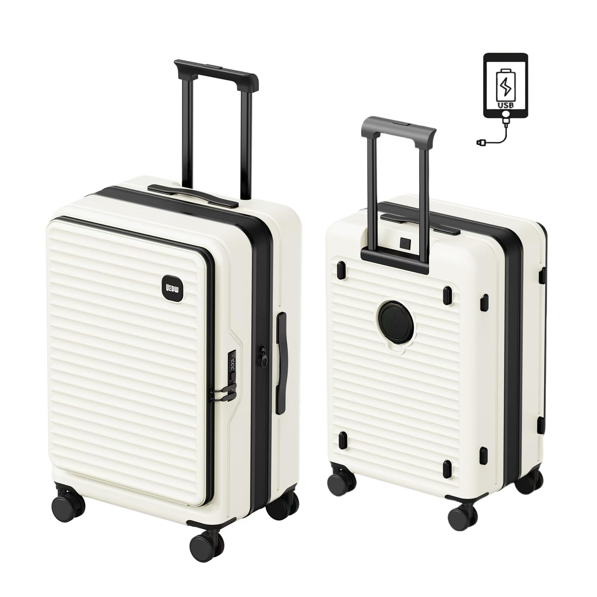 Amazon | [DIKA] スーツケース キャリーケース 拡張機能付き 片