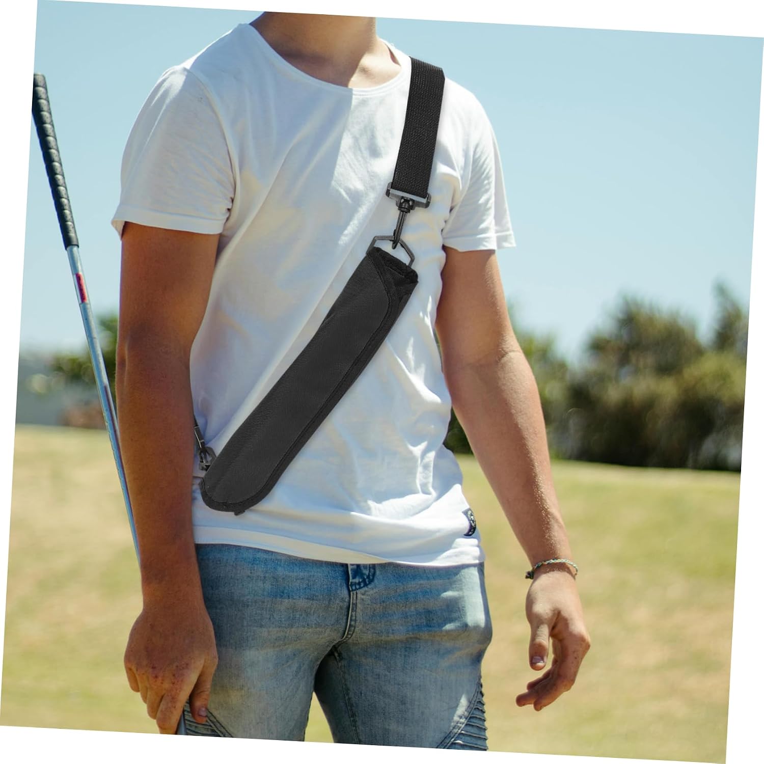 ibasenice Golf Club Bag Golf Bag Golf Carry Bag Golf Club Carrier Golf Club Holder Golf Club Travel Bags Golf Ball