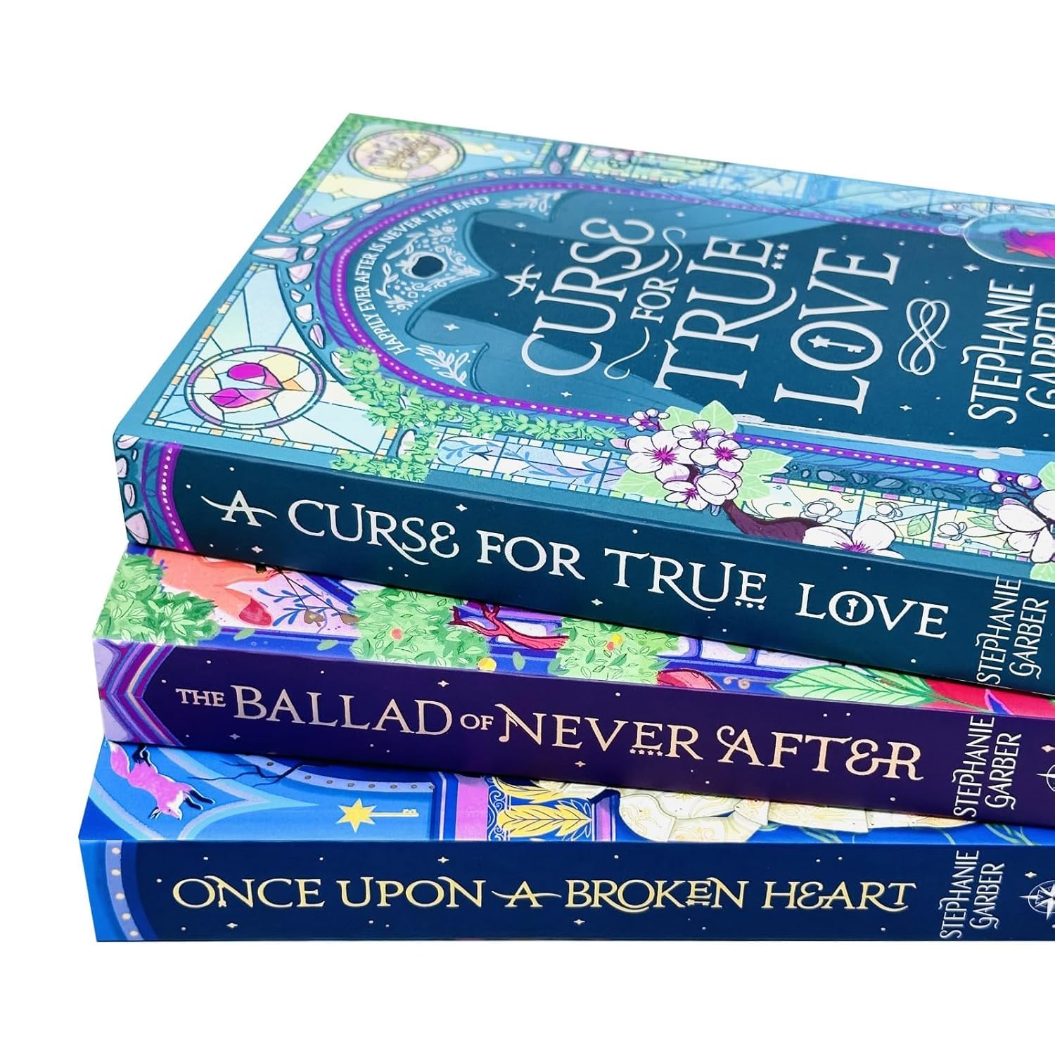 Stephanie Garber Once Upon a Broken Heart Series 3 Books Collection Set (Once Upon A Broken Heart, The Ballad of Never After, A Curse For True Love)      Paperback – January 23, 2024