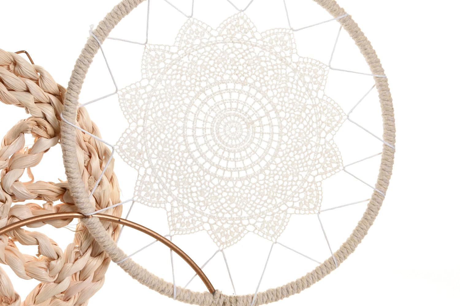 DECORACION PARED FIBRA MAIZ 79X7X41,5 NATURAL