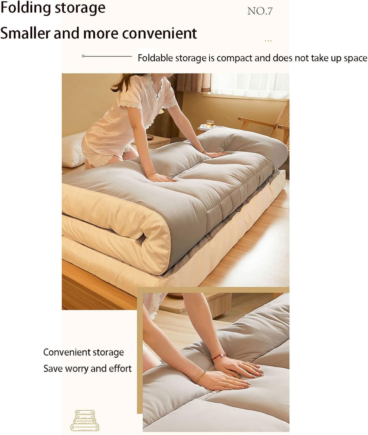 Karup futonbed Dock naturel | Stylish and space saving