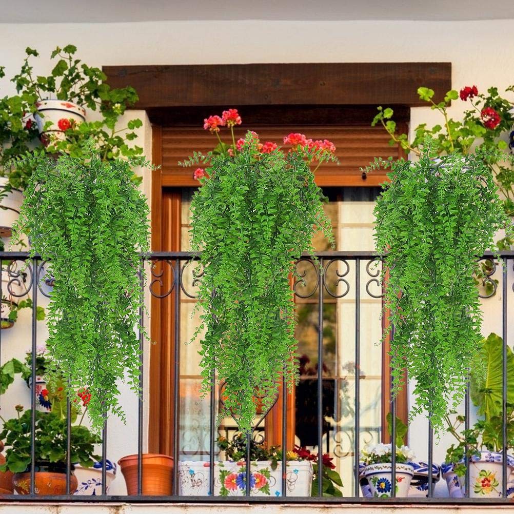 Pianta di edera artificiale finta realistica per decorazione casa e giardino 104
