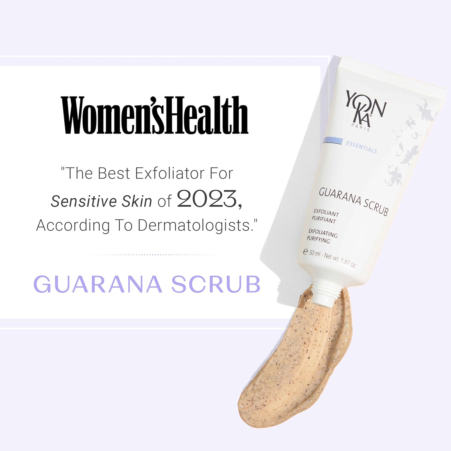 Yon-Ka Guarana Scrub | Gentle Exfoliating Face Cleanser with Rice Bran & Guarana Seed | Smooths Pores, Detoxifies & Revives Complexion | For Sensitive & Acne-Prone Skin | 1.87 fl oz - Image 7