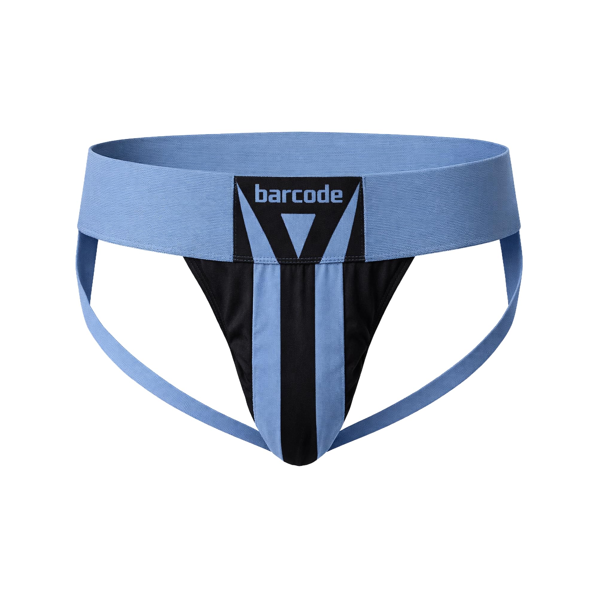 Barcode Berlin Men's Bluebeige/Black - Underwear - Jockstrap Zuri - 1X Size M