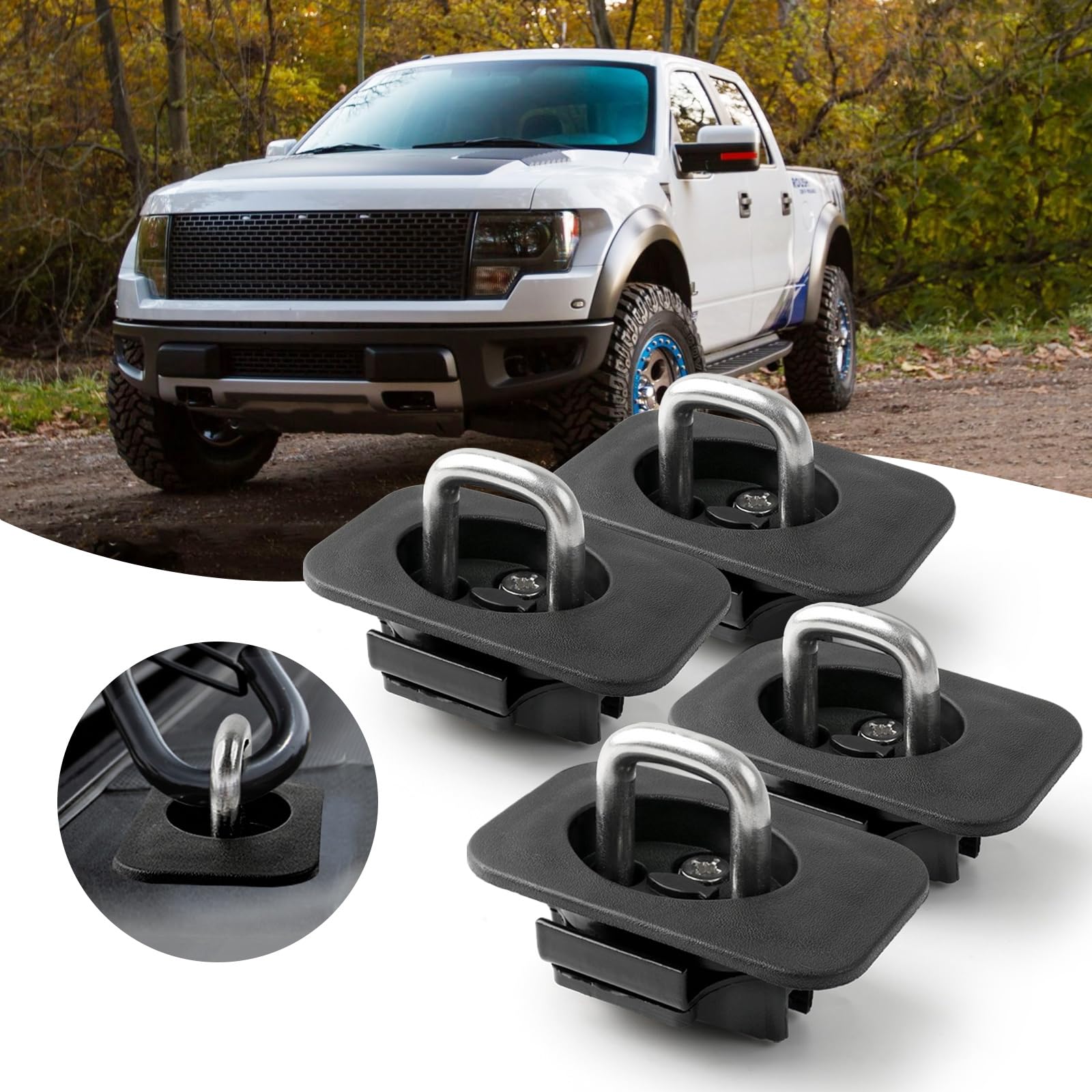 pickup bed tie down anchors
