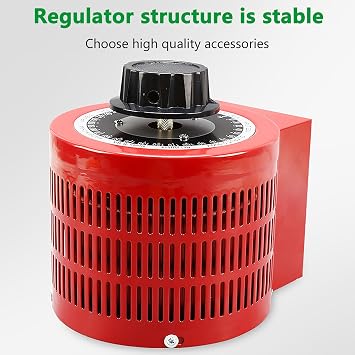 Variable Transformer,AC Voltage Regulator,Transformer Converter,110V/220V Input,0-300V Output,Built-in Copper Coil,Wide Range of Applications(Size:1000W)