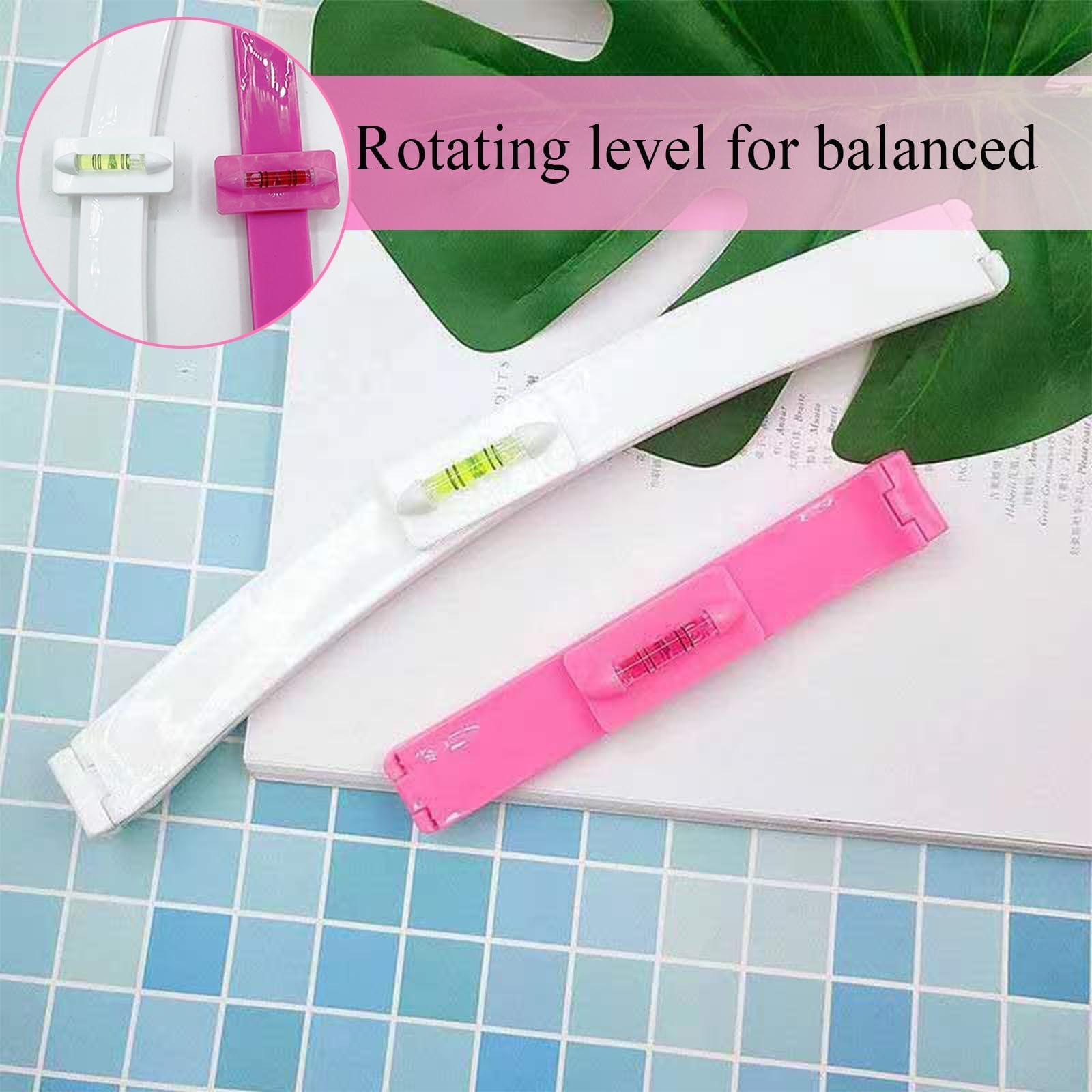 2Pcs Hair Cutting Kit, Hair Cutting Tool, Split end Trimmer, Home Styling Accurate Haircutting Tool for Layers Bangs - Image 4